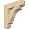 Ekena Millwork Balboa Craftsman Rough Sawn Bracket, Douglas Fir, 4"W x 20"D x 20"H BKT04X20X20BOA04RDF - alternate 1